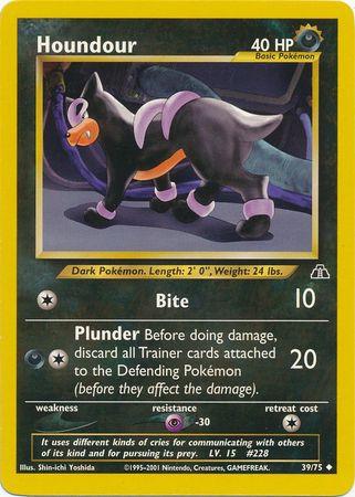 Houndour 039/075 - Neo Discovery Unlimited - Uncommon