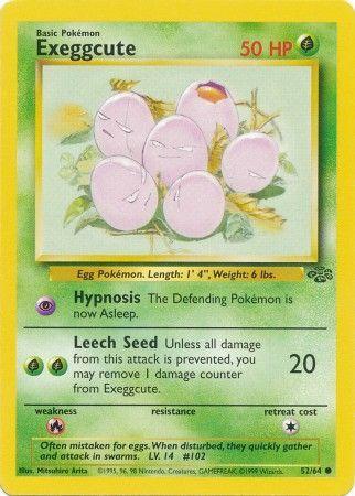 Exeggcute 052/064 - Jungle Unlimited - Common