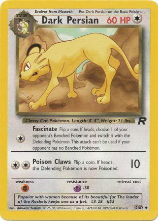 Dark Persian 042/082 - Team Rocket Unlimited - Uncommon