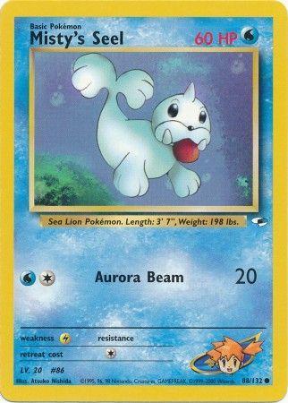 Misty's Seel 088/132 - Gym Heroes Unlimited - Common