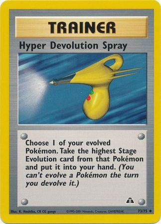 Hyper Devolution Spray 073/075 - Neo Discovery Unlimited - Uncommon