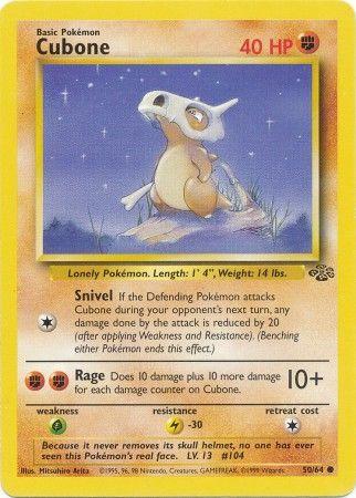 Cubone 050/064 - Jungle Unlimited - Common