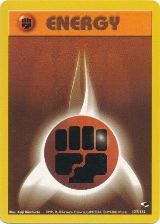Fighting Energy 127/132 - Gym Heroes Unlimited - Common