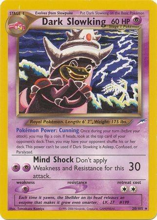 Dark Slowking 020/105 - Neo Destiny Unlimited - Rare