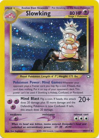 Slowking 014/111 - Neo Genesis Unlimited Holofoil - Holo Rare