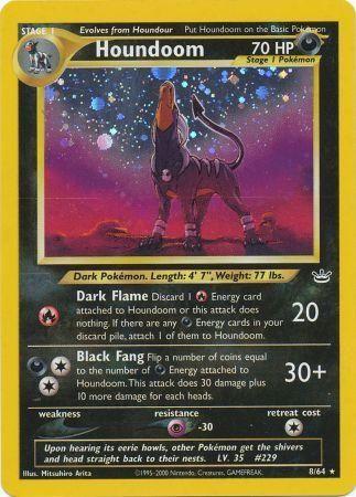 Houndoom 008/064 - Neo Revelation Unlimited Holofoil - Holo Rare