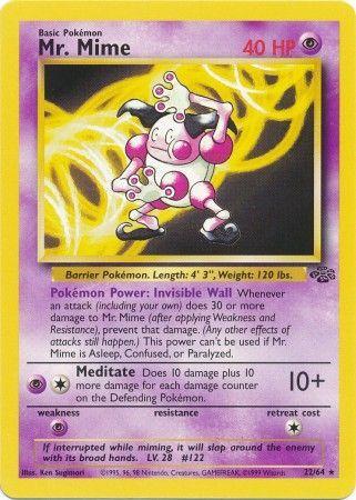 Mr. Mime (22/64) - Jungle Unlimited - Rare