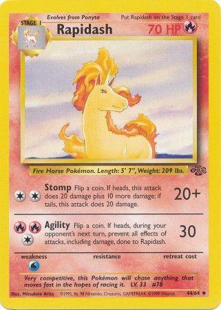 Rapidash 044/064 - Jungle Unlimited - Uncommon