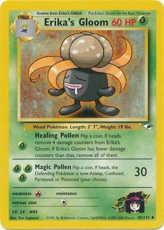 Erika's Gloom 045/132 - Gym Heroes Unlimited - Uncommon