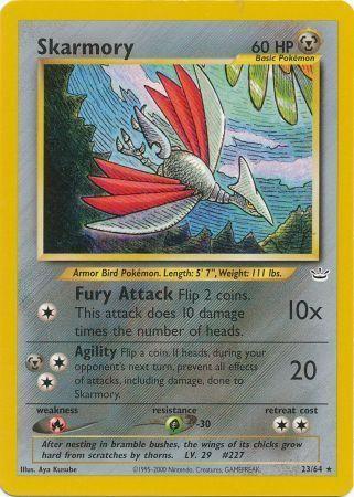 Skarmory 023/064 - Neo Revelation Unlimited - Rare
