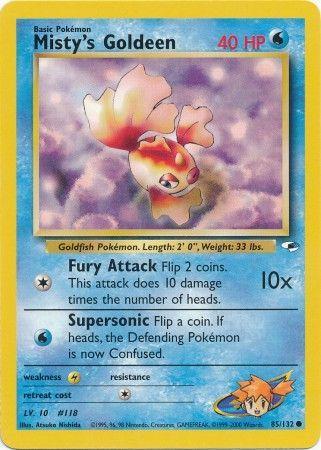 Misty's Goldeen 085/132 - Gym Heroes Unlimited - Common