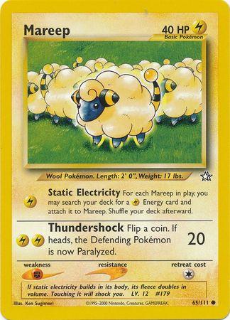Mareep 065/111 - Neo Genesis Unlimited - Common