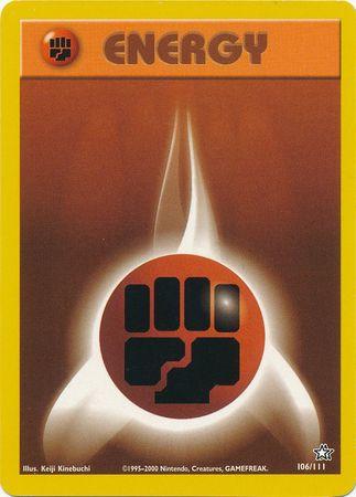 Fighting Energy 106/111 - Neo Genesis Unlimited - Common