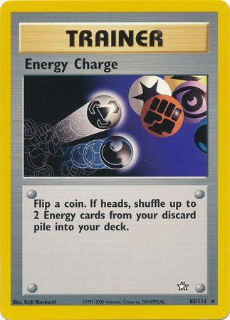 Energy Charge 085/111 - Neo Genesis Unlimited - Rare