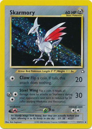 Skarmory 013/111 - Neo Genesis Unlimited Holofoil - Holo Rare