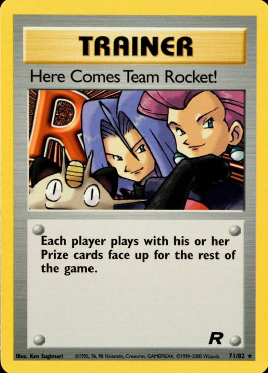 Here Comes Team Rocket! (71/82) - Team Rocket Unlimited - Rare