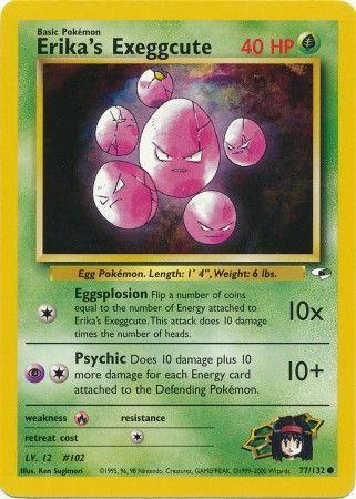 Erika's Exeggcute 077/132 - Gym Heroes Unlimited - Common