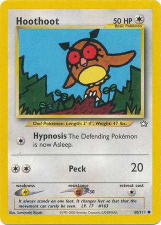 Hoothoot 060/111 - Neo Genesis Unlimited - Common