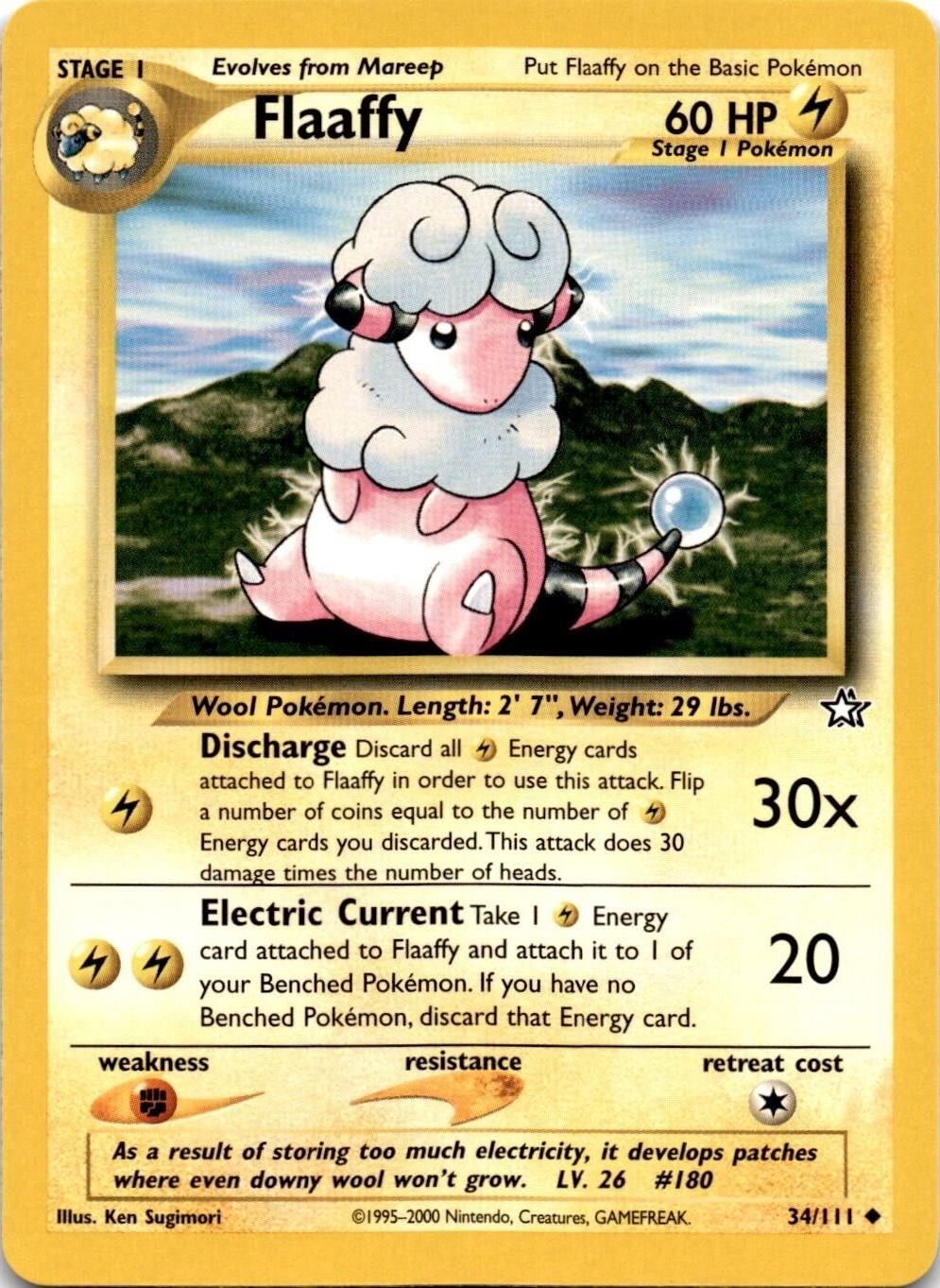 Flaaffy 034/111 - Neo Genesis Unlimited - Uncommon