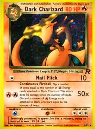 Dark Charizard 004/082 - Team Rocket Unlimited Holofoil - Holo Rare