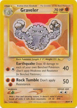 Graveler 030/064 - Neo Revelation Unlimited - Uncommon