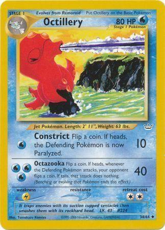 Octillery 034/064 - Neo Revelation Unlimited - Uncommon