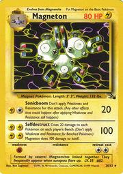 Magneton 011/062 - Fossil Unlimited Holofoil - Holo Rare