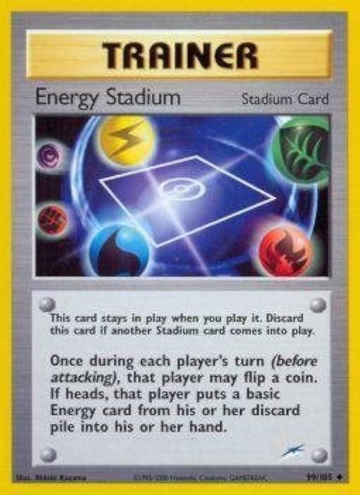 Energy Stadium 099/105 - Neo Destiny Unlimited - Uncommon