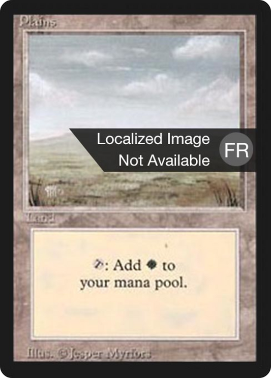 Plains (FBB-294) - Foreign Black Border