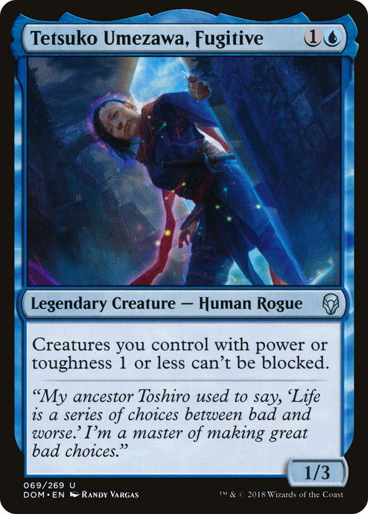 Tetsuko Umezawa, Fugitive (DOM-069) - Dominaria