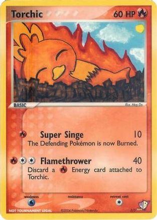 Torchic - 3/5 3 - Kids WB Promos