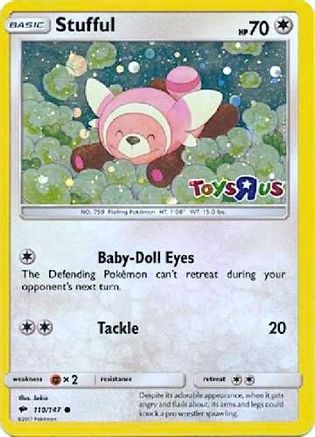 Stufful - 110/147 (Toys R Us) 110 - Miscellaneous Cards & Products Holofoil