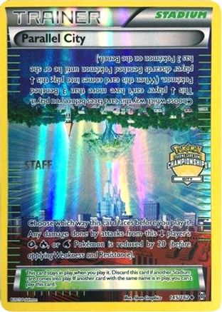 Parallel City (City Championships) [Staff] (145/162) - League & Championship Cards Reverse Holofoil - Promo