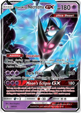 Dawn Wings Necrozma GX (SM101/248) - SM Promos Holofoil - Promo