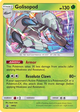 Golisopod (SM52/248) - SM Promos Holofoil - Promo