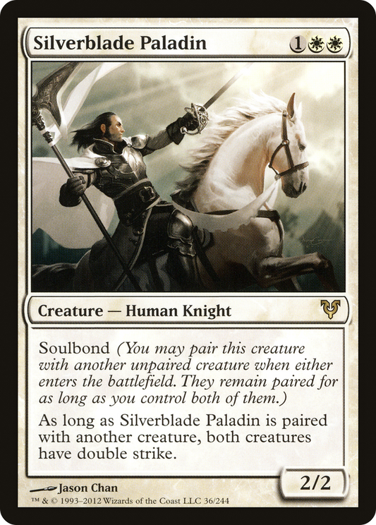 Silverblade Paladin (AVR-036) - Avacyn Restored Foil