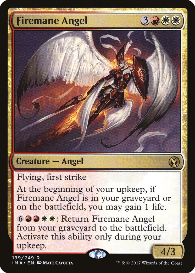 Firemane Angel (IMA-199) - Iconic Masters Foil