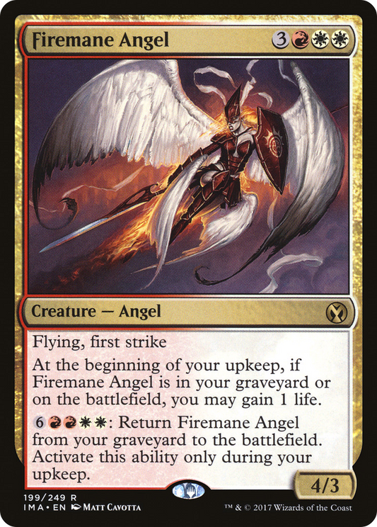 Firemane Angel (IMA-199) - Iconic Masters Foil