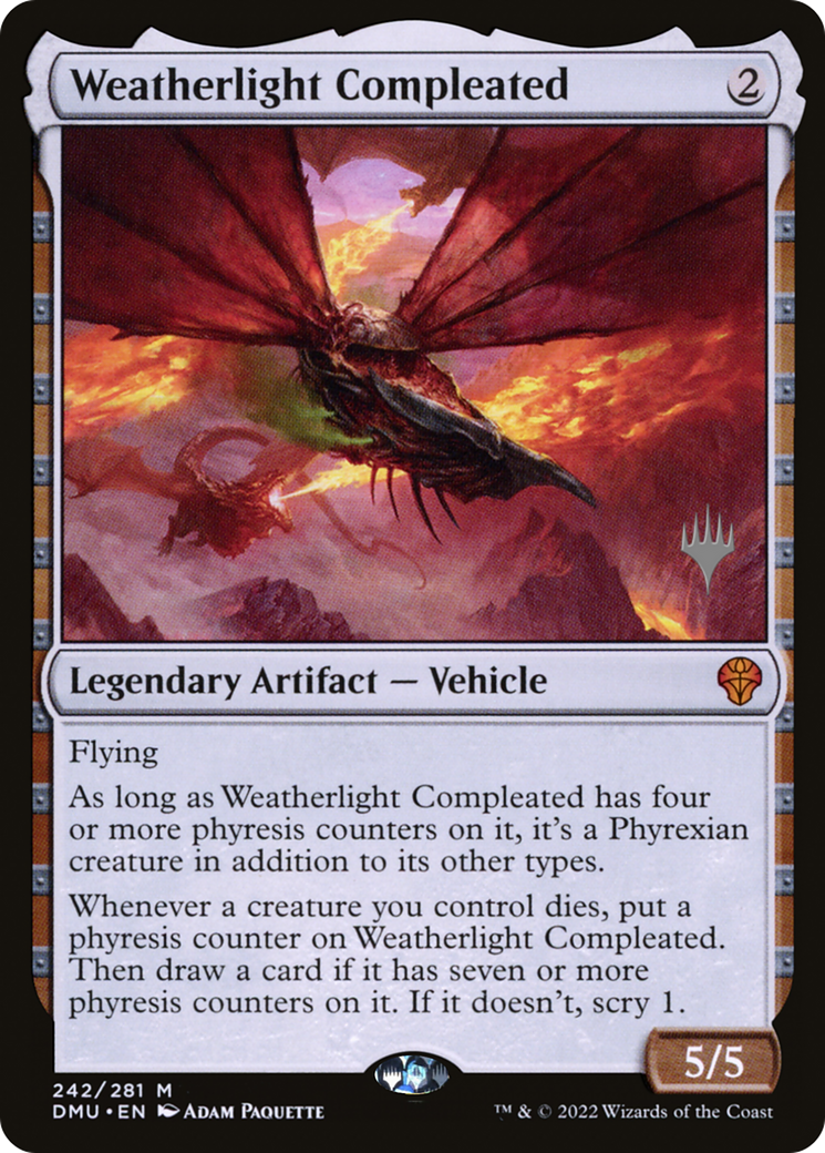 Weatherlight Compleated (PDMU-242P) - Dominaria United Promos Foil