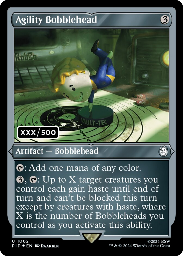 Agility Bobblehead (PIP-1062) - Fallout Foil