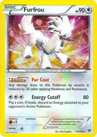 Furfrou 114/146 - Blister Exclusives Holofoil - Promo