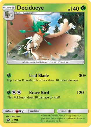 Decidueye (SM55/248) - SM Promos Holofoil - Promo