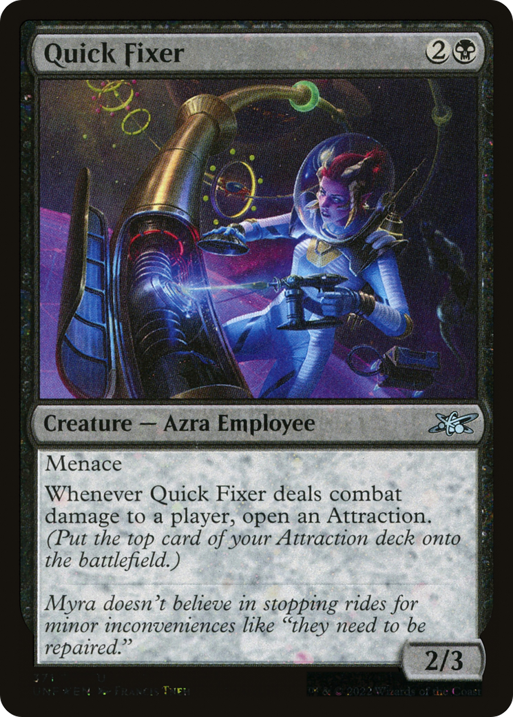 Quick Fixer (UNF-371) - Unfinity Foil