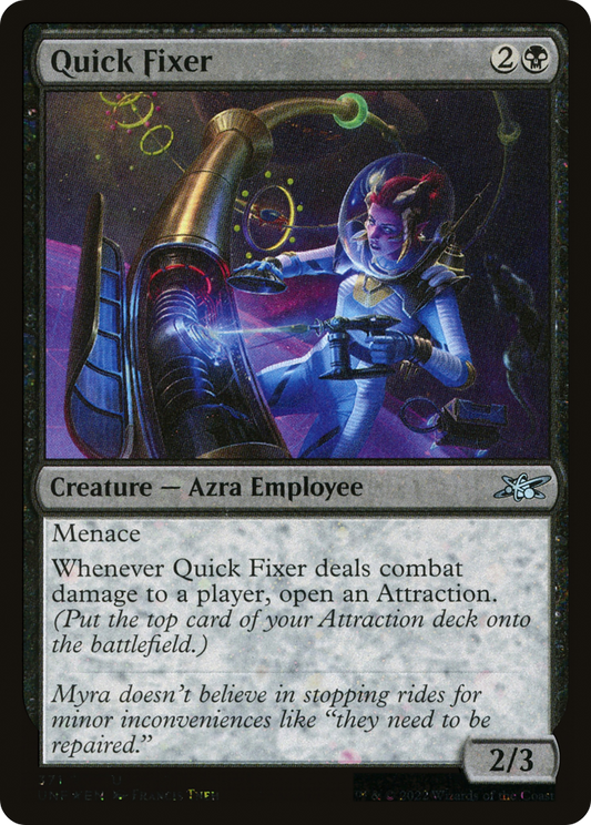 Quick Fixer (UNF-371) - Unfinity Foil