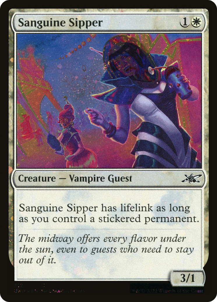 Sanguine Sipper (UNF-312) - Unfinity Foil