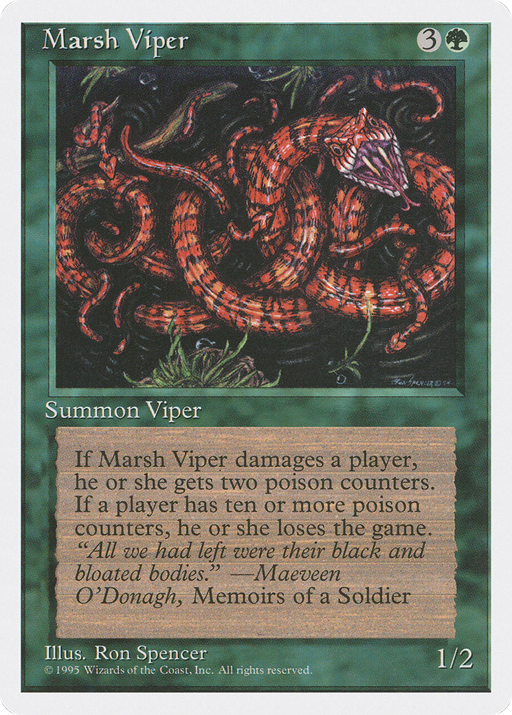 Marsh Viper (4ED-263) - Fourth Edition