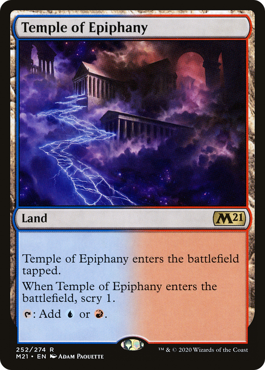 Temple of Epiphany (M21-252) - Core Set 2021