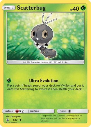 Scatterbug 6/131 - Forbidden Light Reverse Holofoil