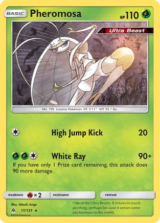 Pheromosa 11/131 - Forbidden Light Reverse Holofoil