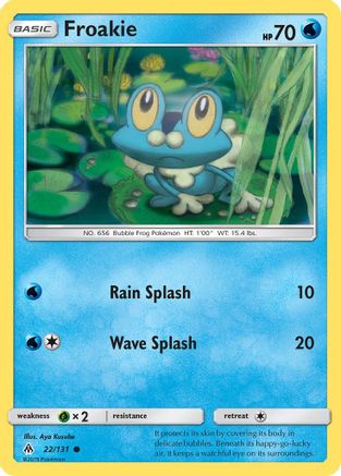 Froakie (22/131) - SM  Forbidden Light Reverse Holofoil - Common